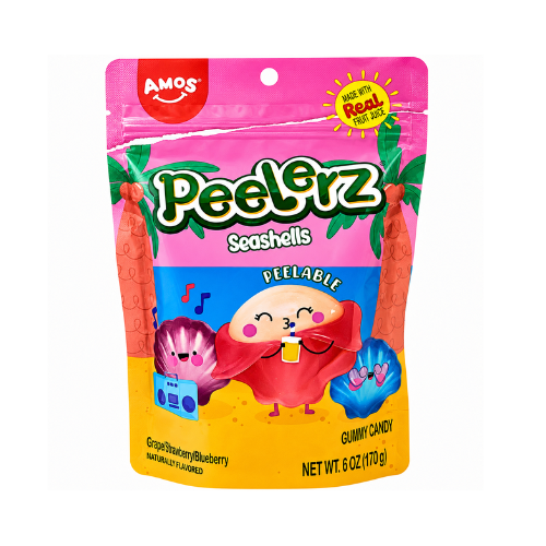 Amos Peelerz Seashells 170g - 12 Pack