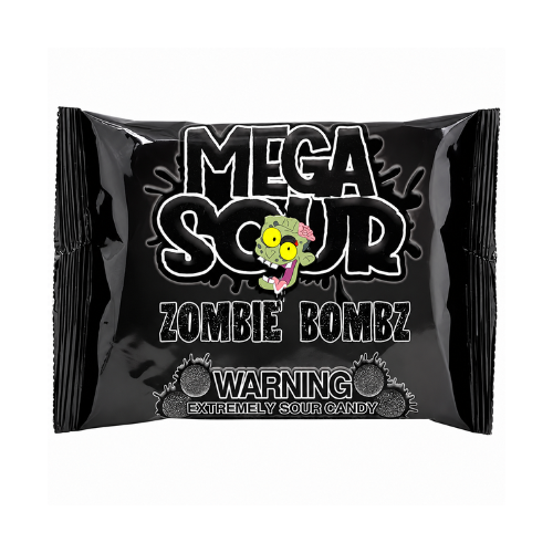 Barnetts Mega Sour Zombie Bombs 104g (UK) - 12 Pack