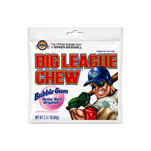 Big League Chew Sugar Free Gumballs 60g - 6 Pack