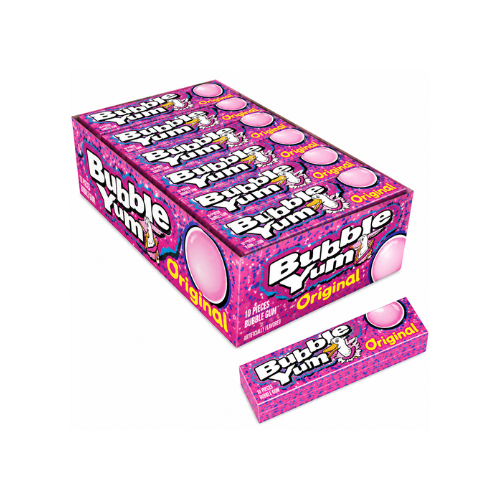 Bubble Yum Original Gum 42.5g - 18 Pack