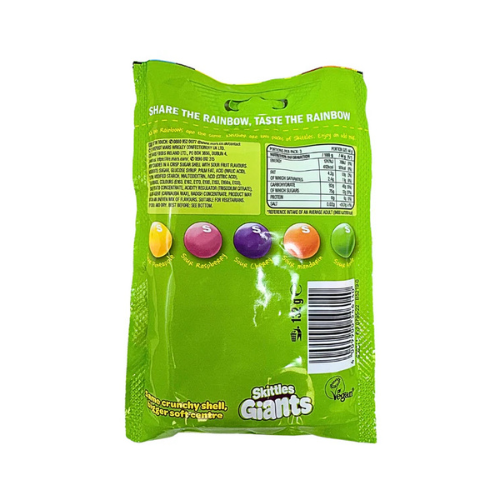 Skittles Giants Crazy Sours 132g (UK) - 14 Pack