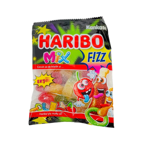 Haribo Halal Fizzy Mix 70g - 24 Pack