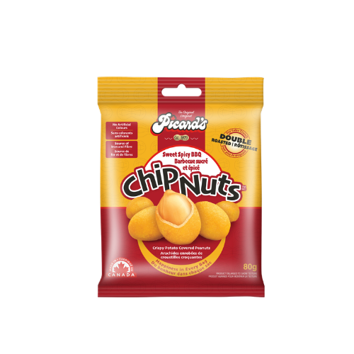 Picard's Chip Nuts Peanuts Sweet and Spicy BBQ 12x80g