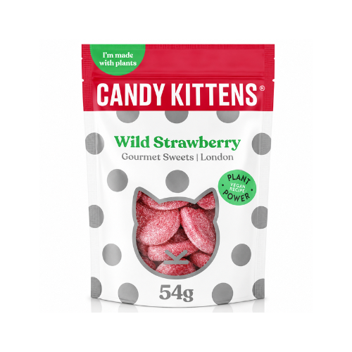 Candy Kittens Wild Strawberry 54g (UK) - 12 Pack