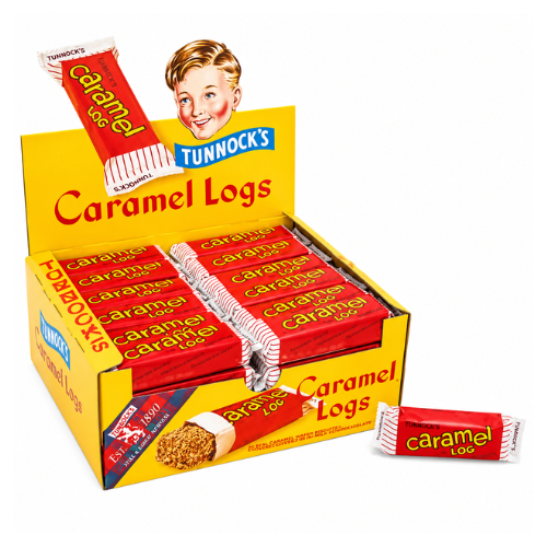 Caramel Log 27g (48 Count) - 1 Box