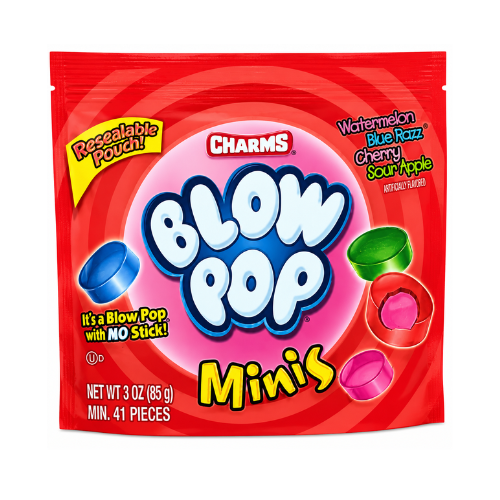 Charms Blow Pop Minis Pouch 85g - 12 Pack