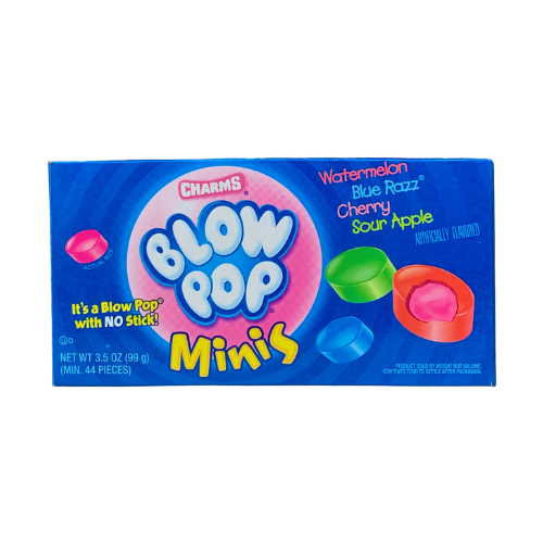 Charms Blow Pop Minis Theater Boxes 99g - 12 Pack