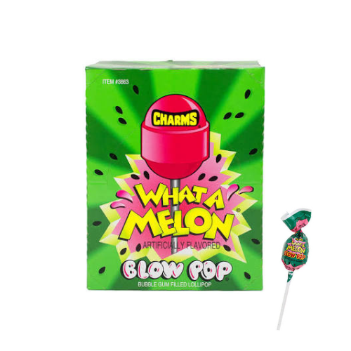 Charms Blow Pop What A Melon 18g - 48 Lollipops