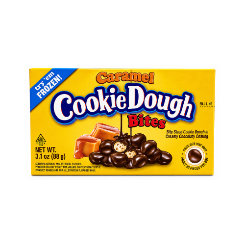 Cookie Dough Bites Caramel 88g - 12 Pack