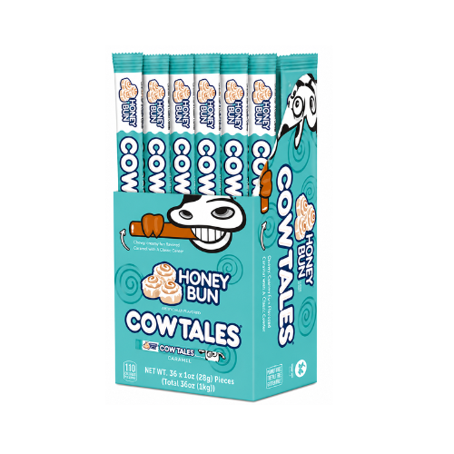 Cow Tales Honey Bun 28g - 36 Pack