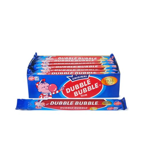 Dubble Bubble Bubble Gum Big Bar 85g - 24 Pack