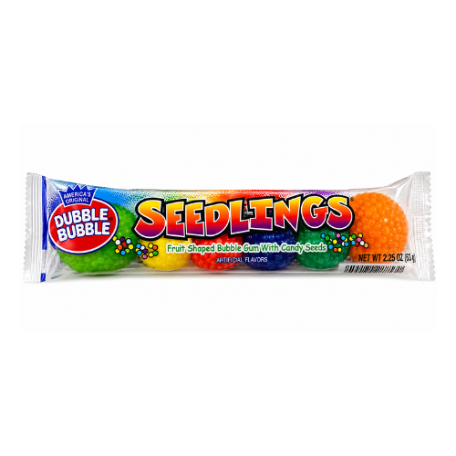 Dubble Bubble Seedlings Gum Tube 58g - 24 Pack