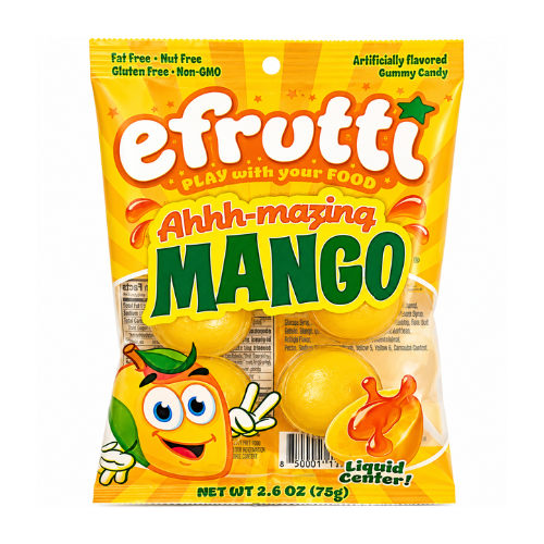 Efrutti Ahhh-mazing Mango 75g - 12 Pack