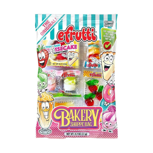 Efrutti Bakery Shoppe Bag 77g - 12 Pack Candy