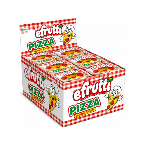 Efrutti Gummi Pizza - 48 Pack