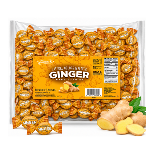 Ginger Hard Candies 2.27 kg - 1 Bag