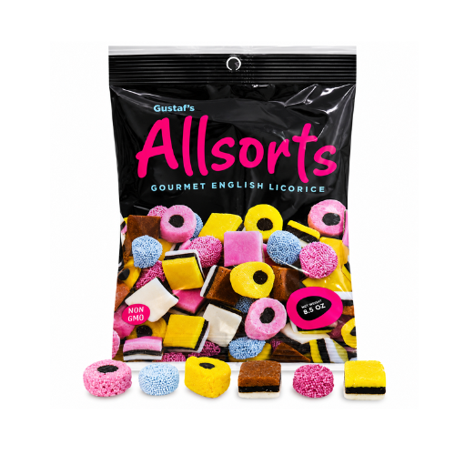 Gustaf's Allsorts Licorice Candies 178g - 12 Pack