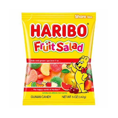 Haribo Fruit Salad 142g - 12 Pack
