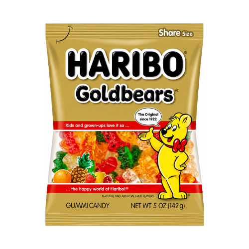Haribo Gold Bears Gummi Candy 142g - 12 Pack