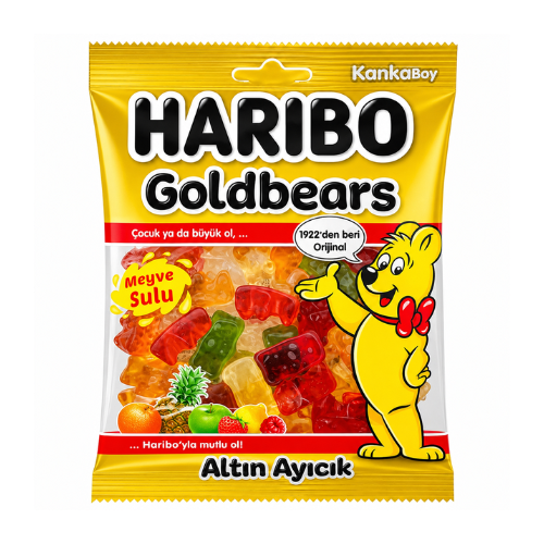 Haribo Halal Gold Bears 80g - 36 Pack