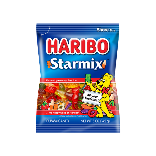 Haribo Starmix Gummi Candy 142g - 12 Pack