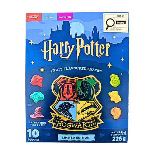 Harry Potter Fruit Flavoured Snacks 226g - 10 Box