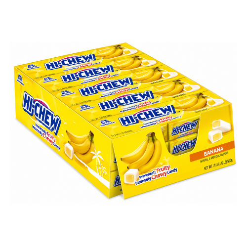 Hi-Chew Banana Fruit Chews - 15 Pack