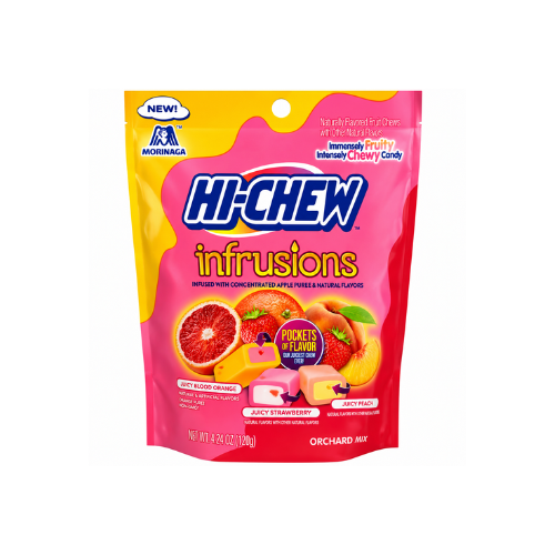 Hi-Chew Infrusions Orchard Mix 120g - 7 Pack