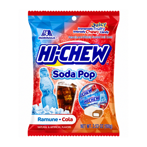 Hi-Chew Soda Pop Candy 80g - 6 Pack