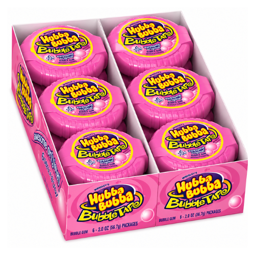 Hubba Bubba Bubble Tape 56g - 12 Pack