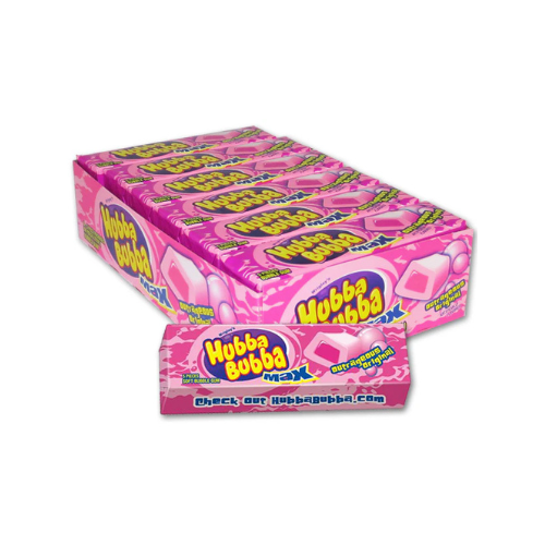 Hubba Bubba - Max Outrageous Original Bubble Gum 30g - 18 Pack