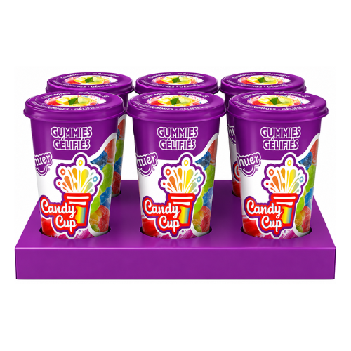 Huer Candy Cup Gummies 165g - 6 Pack