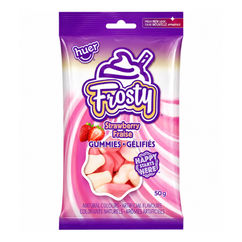 Huer Strawberry Gummies 50g - 12 Pack
