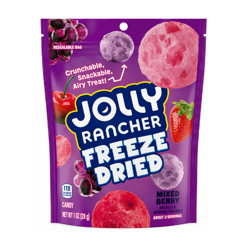Jolly Rancher Freeze Dried Mixed Berry 87g - 8 Pack
