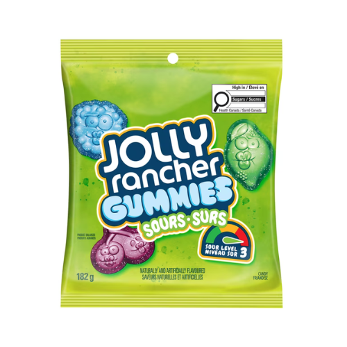 Jolly Rancher Gummies Sours 182g - 10 Pack