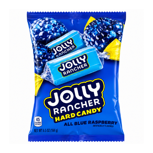 Jolly Rancher Hard Candy All Blue Raspberry 184g - 12 Pack