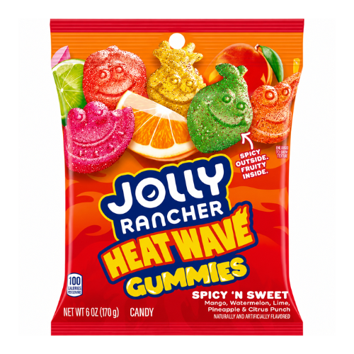 Jolly Rancher Heat Wave Gummies 170g - 12 Pack