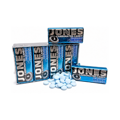 Jones Carbonated Candy Berry Lemonade 25g - 8 Pack
