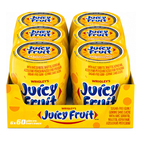 Juicy Fruit Bottle 87g - 6 Pack