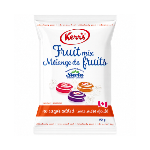 Kerr's Light Fruit Mix No Sugar Added Candies 90g - 12 Pack
