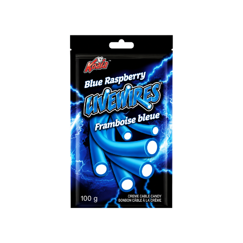 Koala Livewires Blue Raspberry Cream Cables 100g - 18 Pack