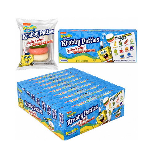 Krabby Patties Secret Menu Challenge 90g - 9 Pack