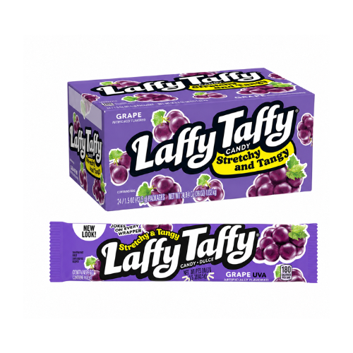 Laffy Taffy - Grape 42.5g Bars - 24 Pack