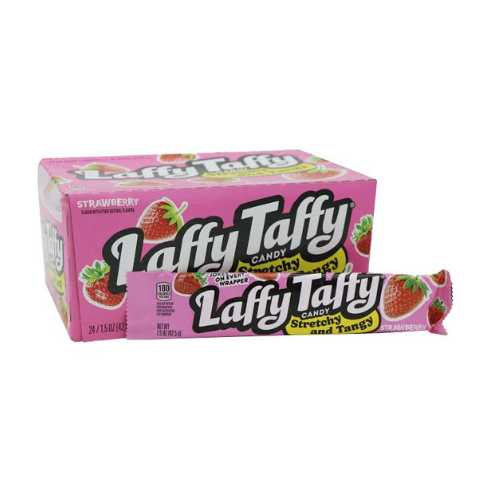 Laffy Taffy - Strawberry 42.5g Bars - 24 Pack