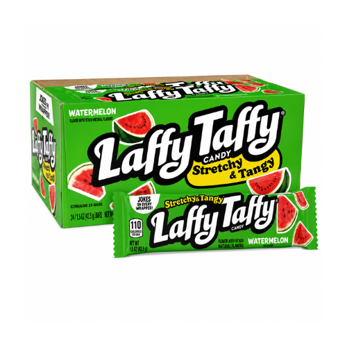 Laffy Taffy - Watermelon 42.5g Bars - 24 Pack