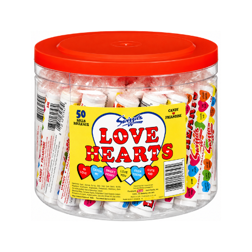 Love Hearts Candy Tub 32g - 50 Pack