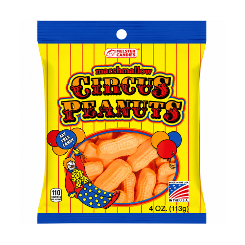 Marshmallow Circus Peanuts 113g - 10 Pack
