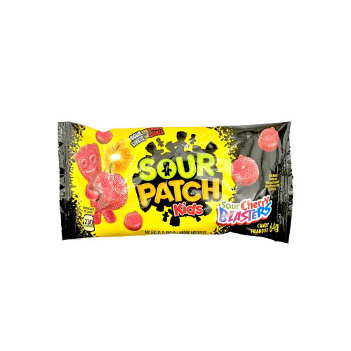 Maynards Sour Patch Kids Sour Cherry Blasters 64g - 18 Pack