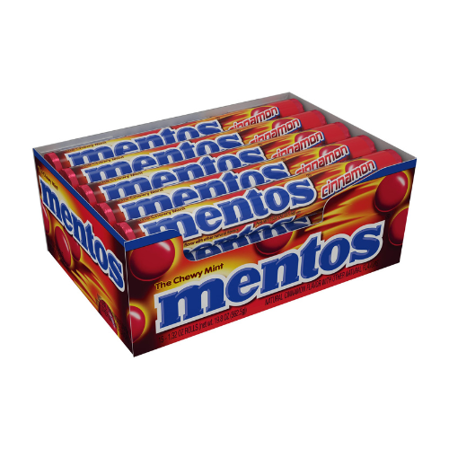 Mentos Cinnamon Candies - 15 Pack