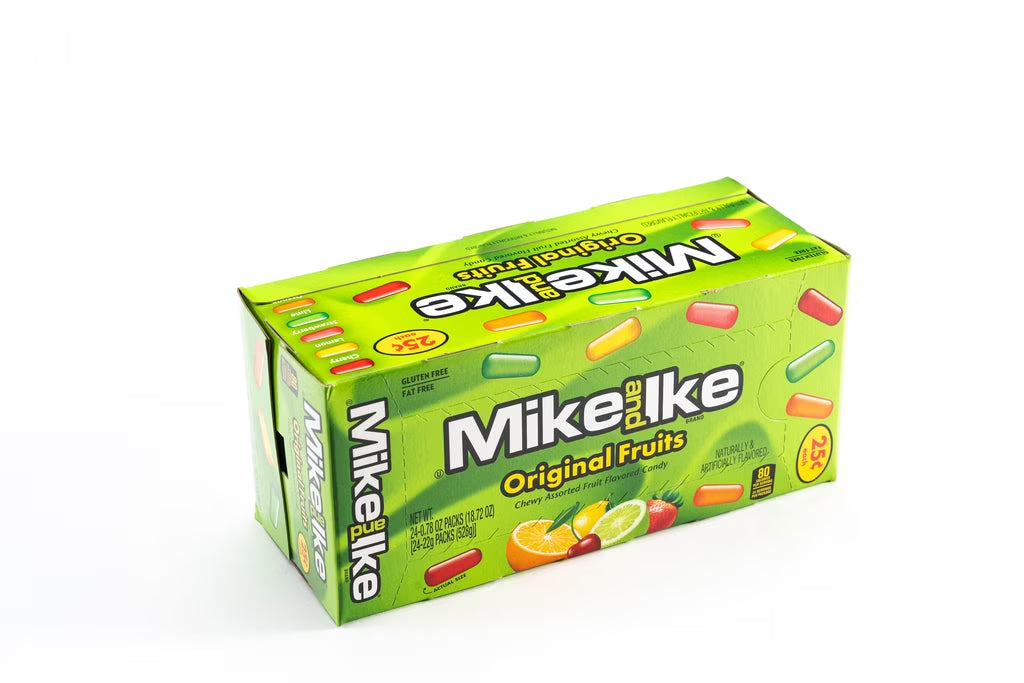 Mike and Ike Original Fruits - 24x22g Pack
